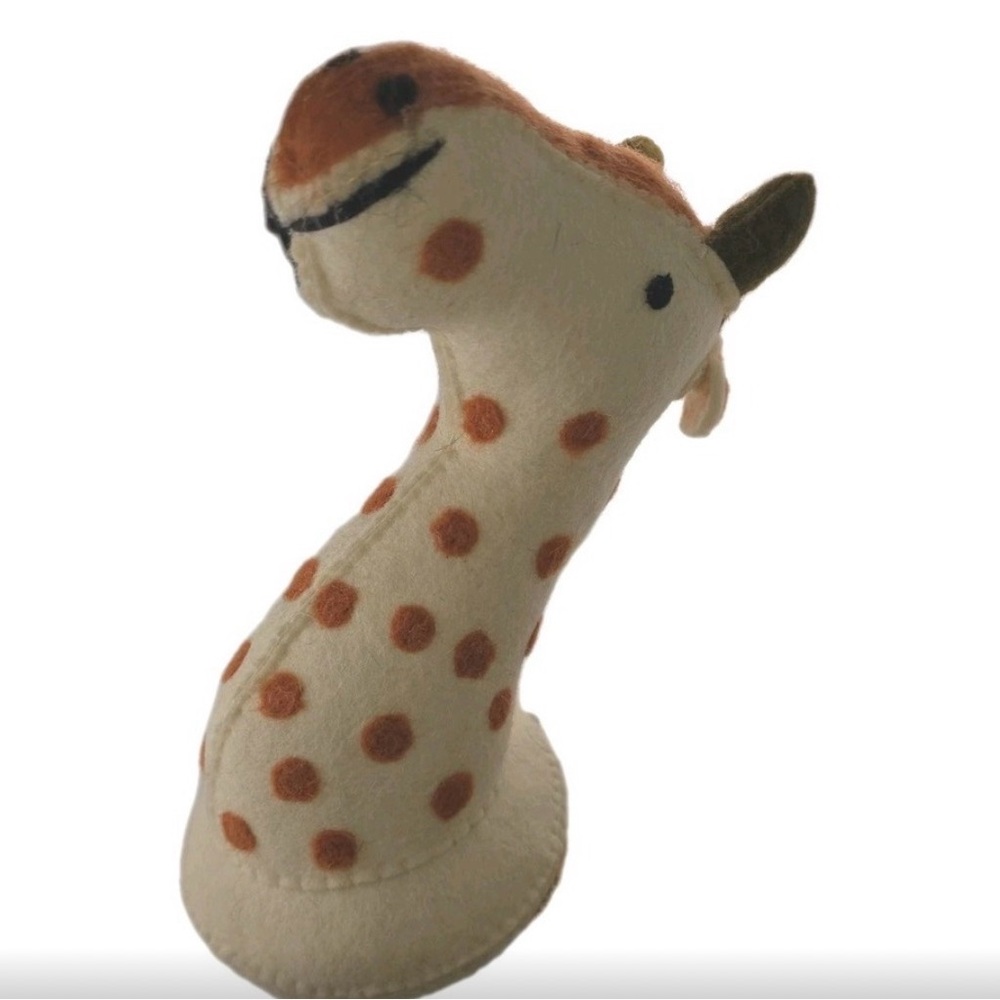 NWT MUD PIE Faux Taxidermy Giraffe Head Wall Mount Nursery Kids decor - Picture 5 of 11